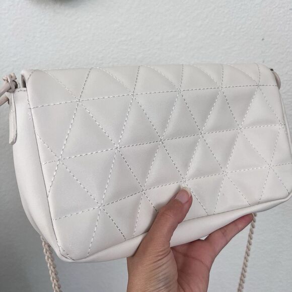 Quilted Small Chain Strap Crossbody Purse Bag Vegan Leather Forever 21 - Picture 14 of 14